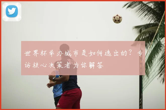 世界杯举办城市是如何选出的?专访核心决策者为你解答