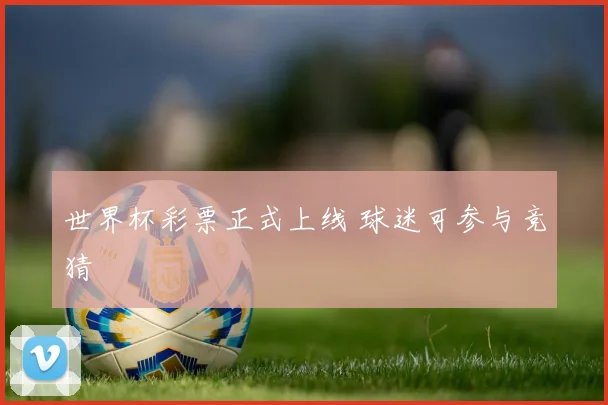 世界杯彩票正式上线 球迷可参与竞猜