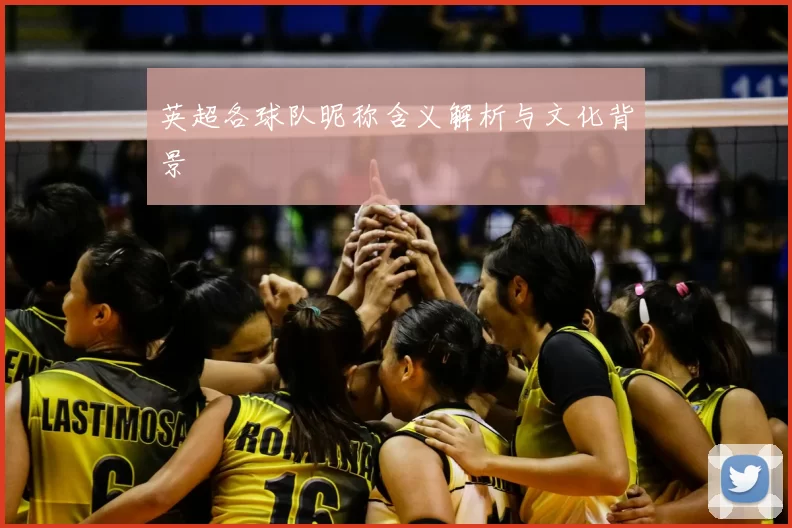 英超各球队昵称含义解析与文化背景